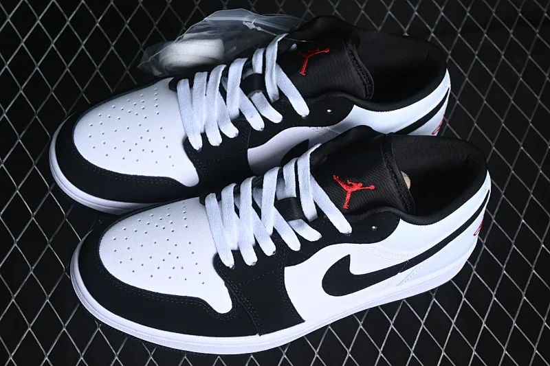 All categories Air Jordan Jordan series basketball shoes Air Jordan 1 Low Air Jordan 1 Low "Panda" AJ1 Joe 1 black and white panda low-top cultural and casual sneakers HF3188-106